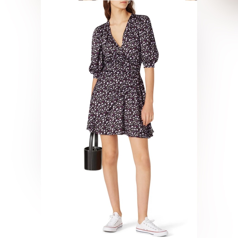 Chinti & Parker Blue and White Wrap Sundress